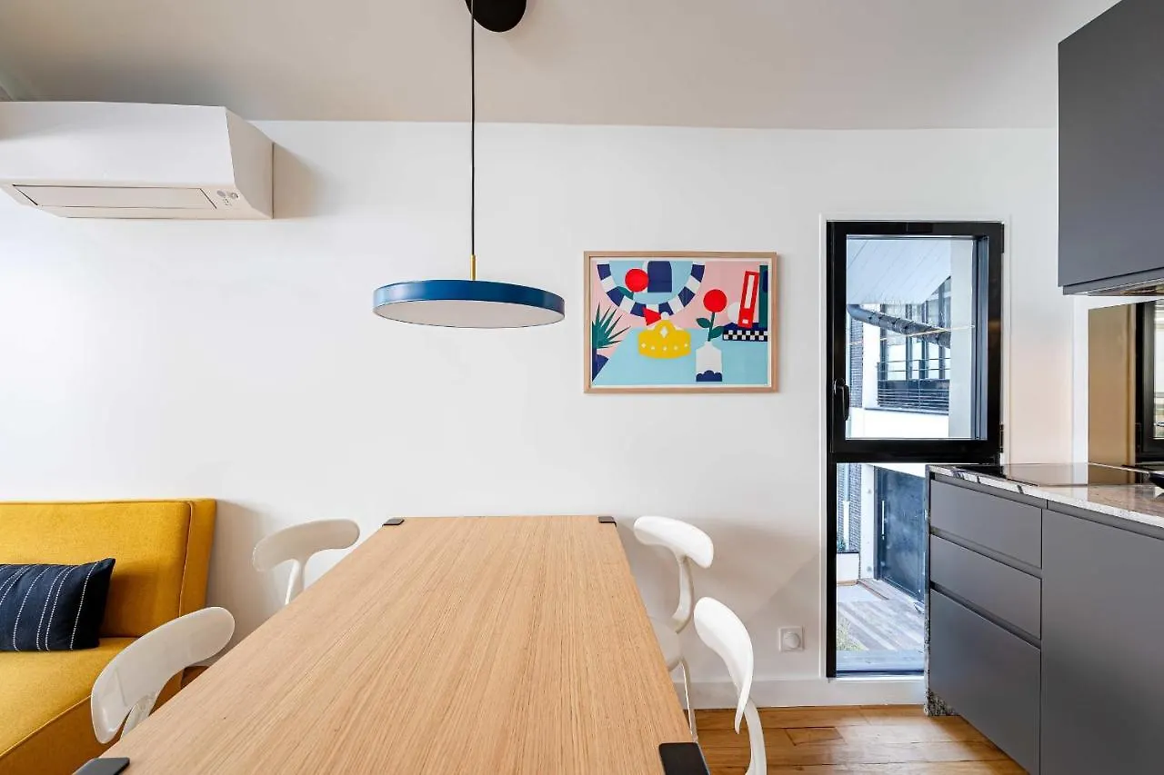 Maison Avec Terrasse - 2Bdr - 6 Pers 巴黎 公寓