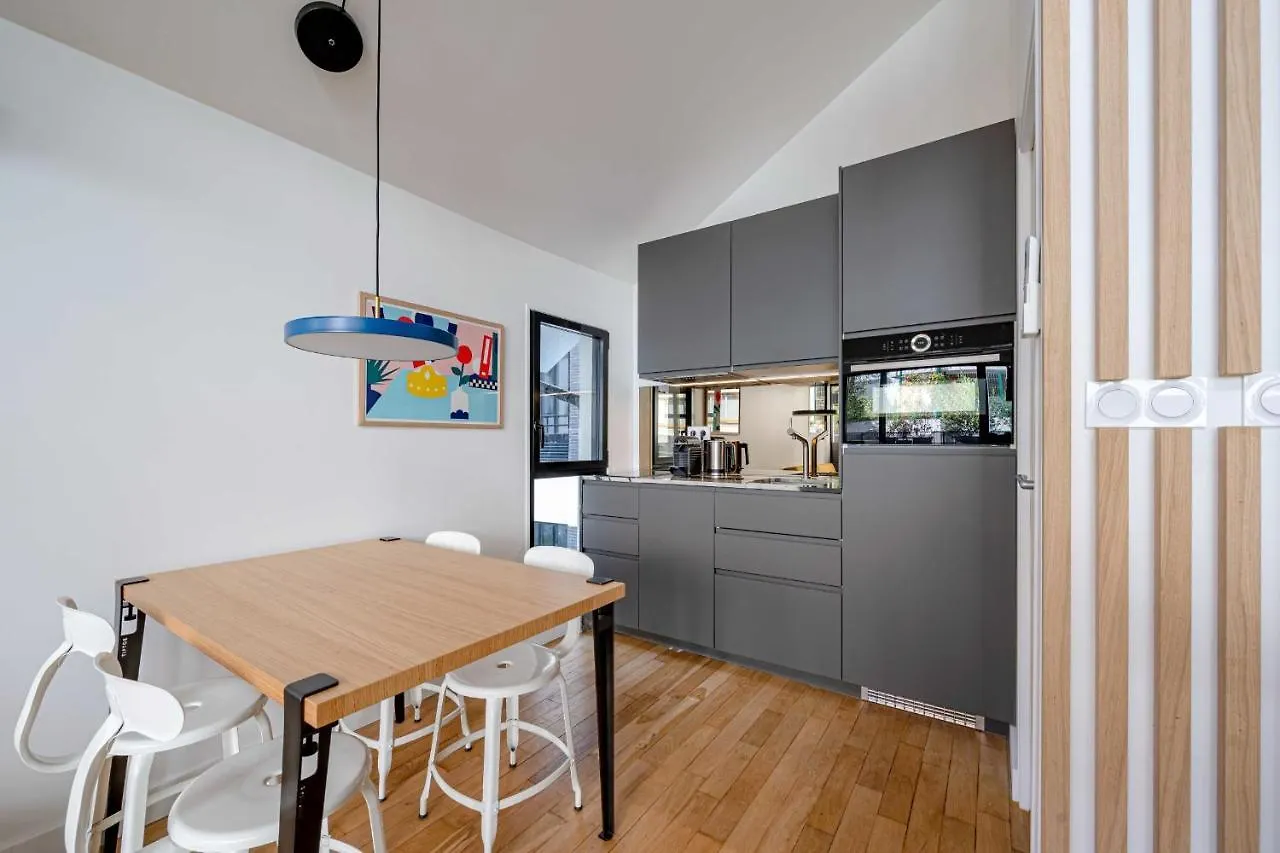 Maison Avec Terrasse - 2Bdr - 6 Pers 巴黎